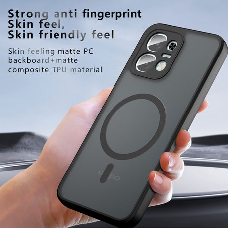 Techsuit PureFrost MagSafe fekete tok Xiaomi Redmi 17C 5G telefonhoz