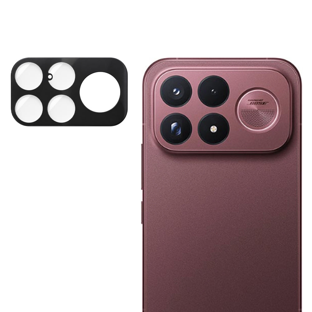 Folie de protectie Techsuit Full Camera Glass compatibil cu Xiaomi Poco F9 Ultra, Negru