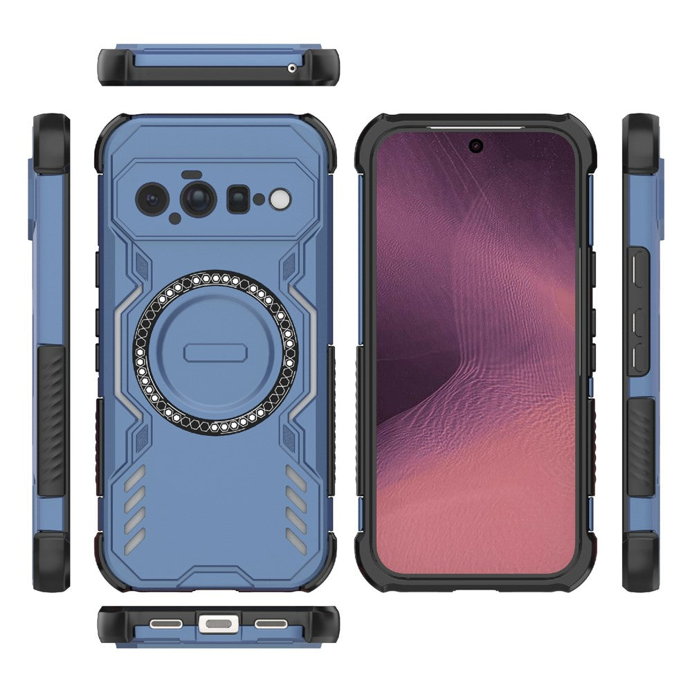 Husa de protectie Techsuit ArmorMag compatibil cu Google Pixel 11, Albastru