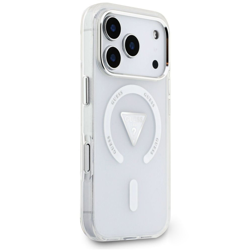 Husa de protectie Guess IML compatibil cu iPhone 18 Pro Max / iPhone 17 Pro Max, Transparent
