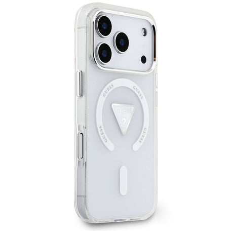 Husa de protectie Guess IML compatibil cu iPhone 18 Pro Max / iPhone 17 Pro Max, Transparent