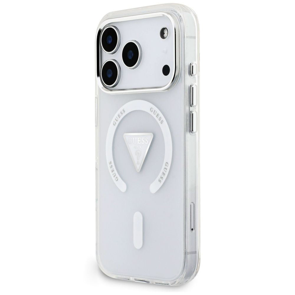 Husa de protectie Guess IML compatibil cu iPhone 18 Pro Max / iPhone 17 Pro Max, Transparent