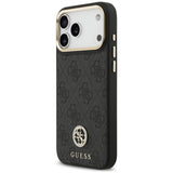 Husa de protectie Guess Hardcase 4G compatibil cu iPhone 18 Pro Max / iPhone 17 Pro Max, Negru