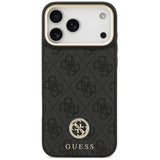 Husa de protectie Guess Hardcase 4G compatibil cu iPhone 18 Pro Max / iPhone 17 Pro Max, Negru