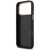 Husa de protectie Guess Hardcase 4G compatibil cu iPhone 18 Pro Max / iPhone 17 Pro Max, Negru