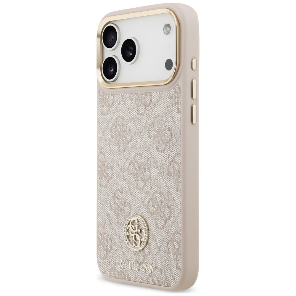 Husa de protectie Guess Hardcase 4G compatibil cu iPhone 18 Pro Max / iPhone 17 Pro Max, Roz