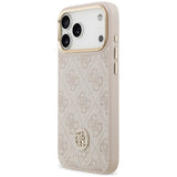 Husa de protectie Guess Hardcase 4G compatibil cu iPhone 18 Pro Max / iPhone 17 Pro Max, Roz