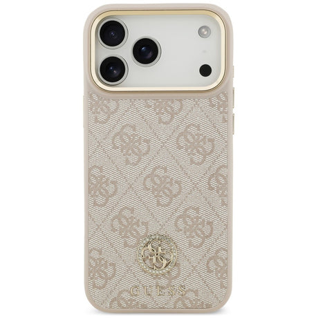 Husa de protectie Guess Hardcase 4G compatibil cu iPhone 18 Pro Max / iPhone 17 Pro Max, Roz