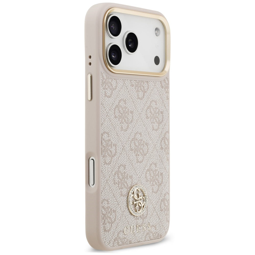 Husa de protectie Guess Hardcase 4G compatibil cu iPhone 18 Pro Max / iPhone 17 Pro Max, Roz
