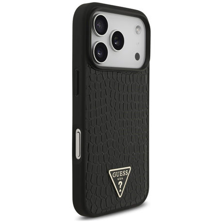 Husa de protectie Guess compatibil cu iPhone 17 Pro Max / iPhone 18 Pro Max, Negru