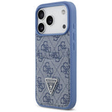 Husa de protectie Guess Hardcase 4G compatibil cu iPhone 17 Pro Max / iPhone 18 Pro Max, Albastru