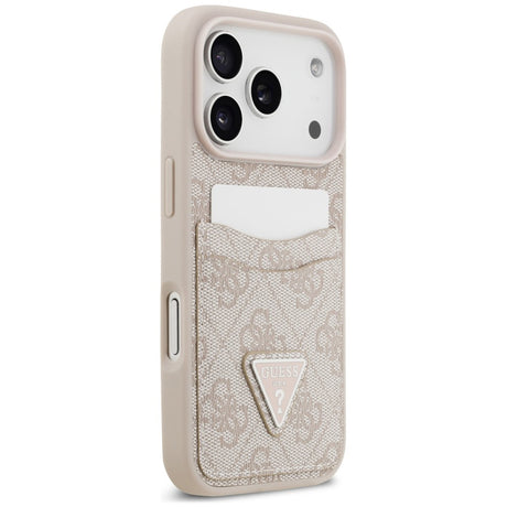 Husa de protectie Guess Hardcase 4G compatibil cu iPhone 18 Pro / iPhone 17 Pro, Roz