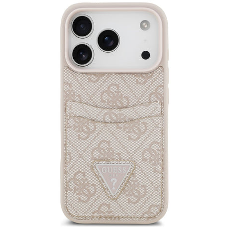 Husa de protectie Guess Hardcase 4G compatibil cu iPhone 18 Pro Max / iPhone 17 Pro Max, Roz