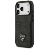Husa de protectie Guess Hardcase 4G compatibil cu iPhone 18 Pro Max / iPhone 17 Pro Max, Negru