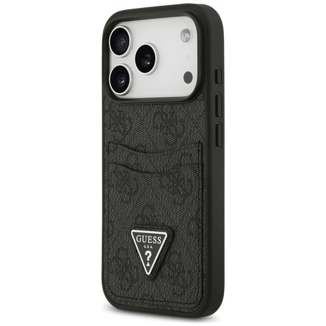Husa de protectie Guess Hardcase 4G compatibil cu iPhone 18 Pro Max / iPhone 17 Pro Max, Negru