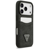 Husa de protectie Guess Hardcase 4G compatibil cu iPhone 18 Pro Max / iPhone 17 Pro Max, Negru