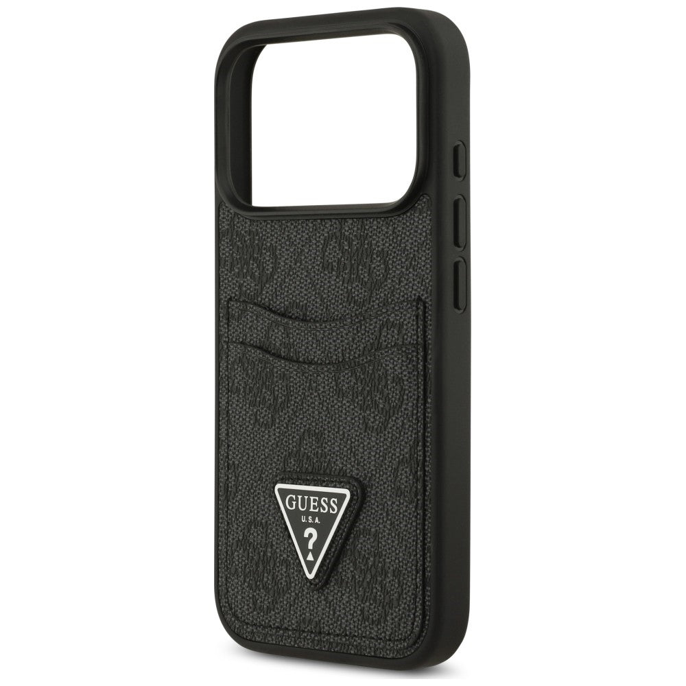 Husa de protectie Guess Hardcase 4G compatibil cu iPhone 18 Pro Max / iPhone 17 Pro Max, Negru