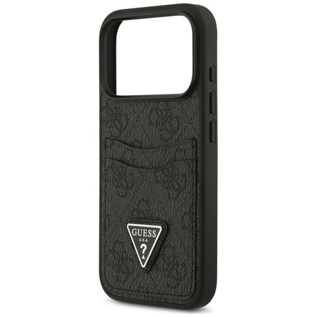 Husa de protectie Guess Hardcase 4G compatibil cu iPhone 18 Pro Max / iPhone 17 Pro Max, Negru