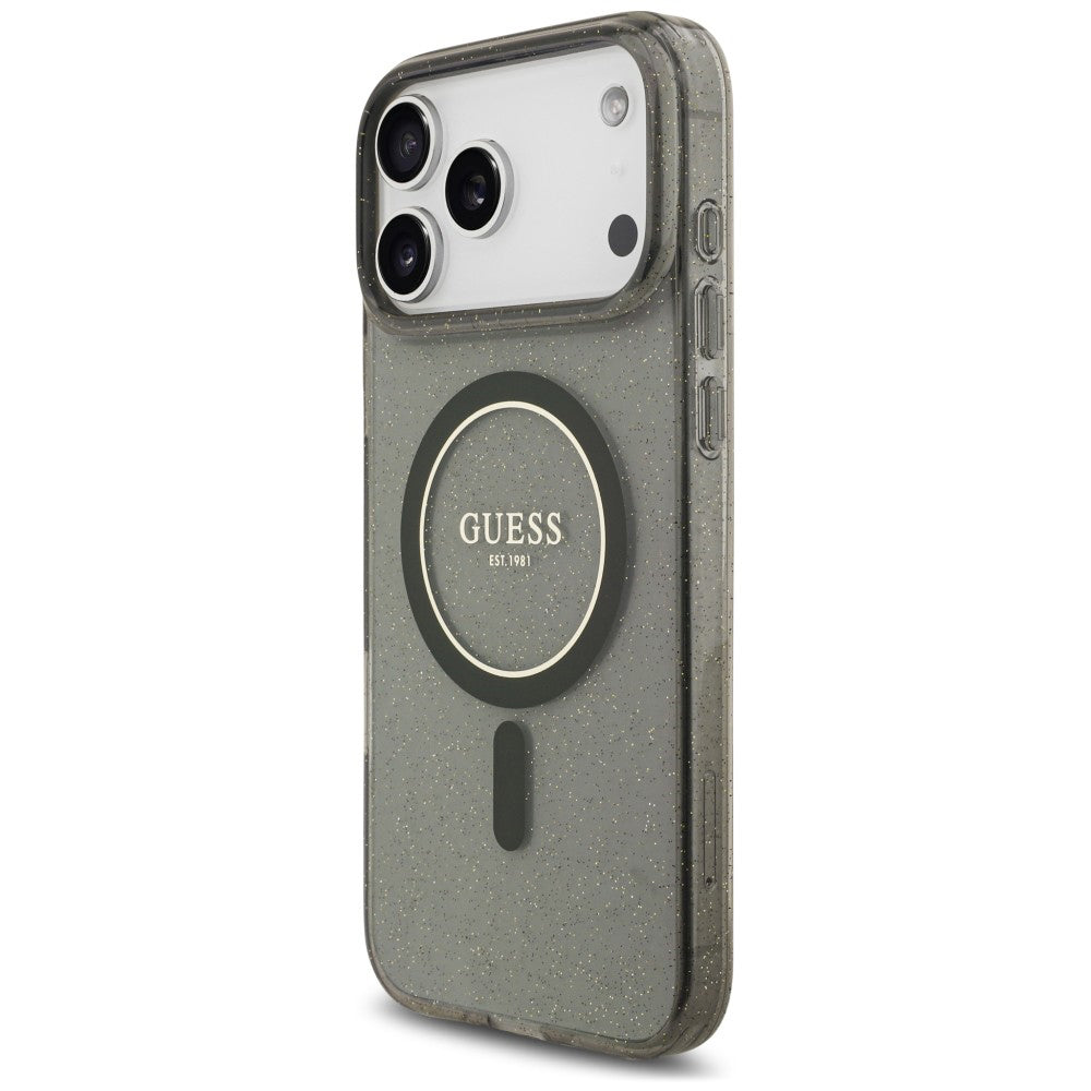 Husa de protectie Guess compatibil cu iPhone 18 Pro Max / iPhone 17 Pro Max, Negru