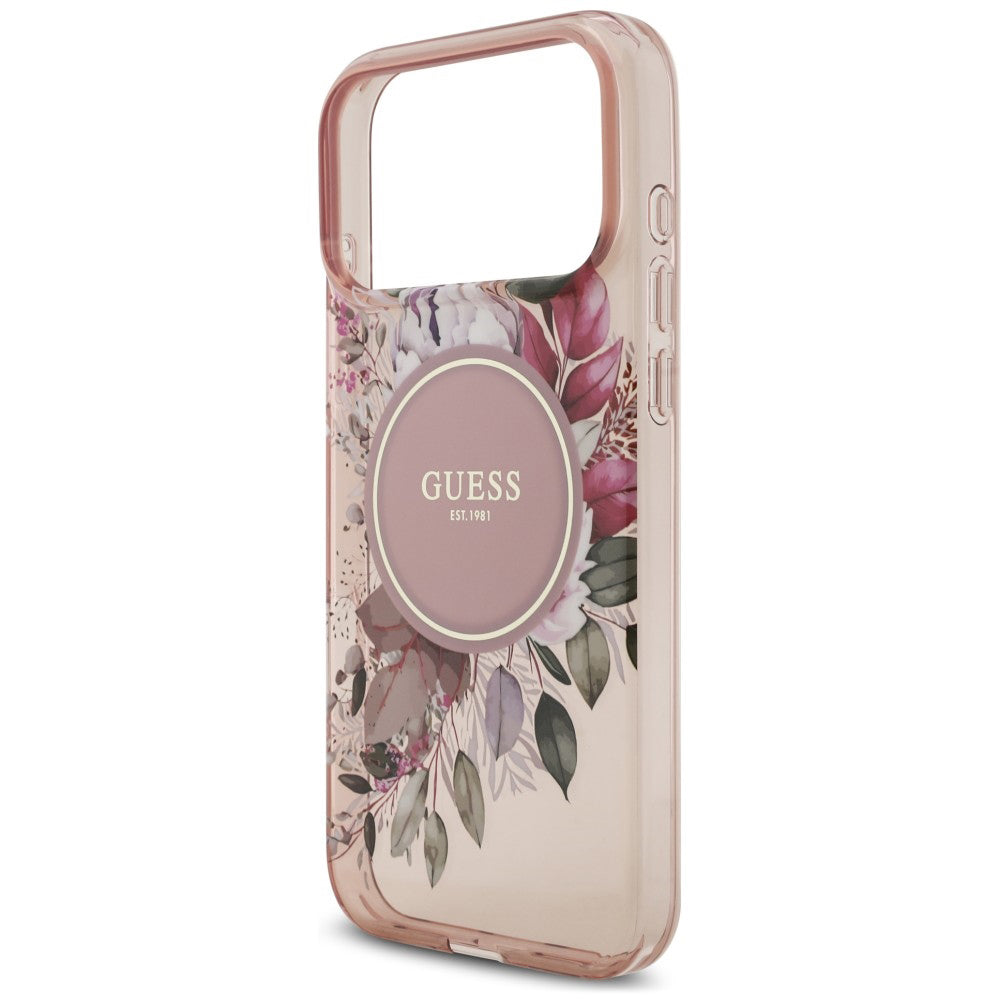 Husa de protectie Guess compatibil cu iPhone 18 Pro / iPhone 17 Pro, Roz