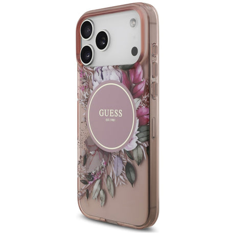Husa de protectie Guess compatibil cu iPhone 18 Pro Max / iPhone 17 Pro Max, Roz