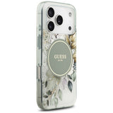 Husa de protectie Guess IML compatibil cu iPhone 18 Pro Max / iPhone 17 Pro Max, Verde