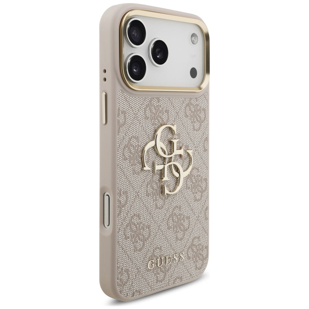 Husa de protectie Guess compatibil cu iPhone 18 Pro / iPhone 17 Pro, Roz