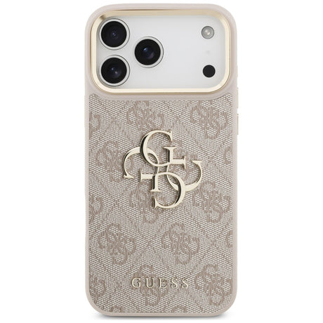 Husa de protectie Guess compatibil cu iPhone 17 Pro Max / iPhone 18 Pro Max, Roz