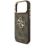 Husa de protectie Guess compatibil cu iPhone 17 Pro / iPhone 18 Pro, Maro
