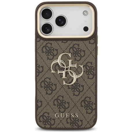 Husa de protectie Guess compatibil cu iPhone 17 Pro / iPhone 18 Pro, Maro