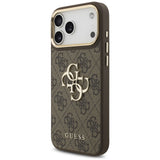 Husa de protectie Guess compatibil cu iPhone 17 Pro / iPhone 18 Pro, Maro