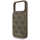 Husa de protectie Guess Hardcase 4G compatibil cu iPhone 18 Pro / iPhone 17 Pro, Maro