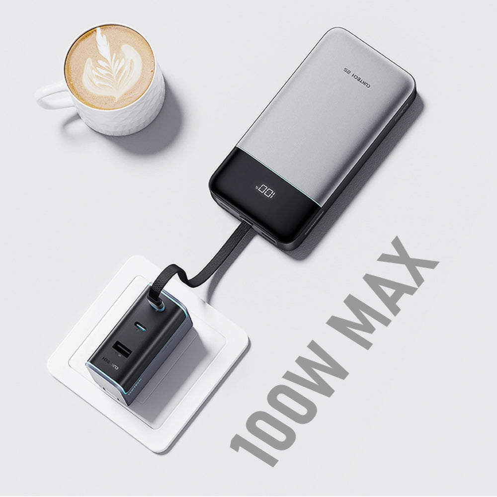Baterie externa Cuktech LPB252N, 25000mAh, USB / USB-C, 120W, Negru