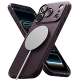 Husa de protectie Ringke Onyx compatibil cu iPhone 17 Pro Max / iPhone 18 Pro Max, Visiniu