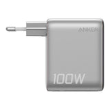Incarcator Anker (B121BG41), 2x USB-C + USB, 100W, Fast Charge, Argintiu