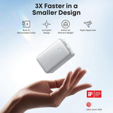 Baterie externa Anker Nano (A1638H21), 10000mAh, USB-C / USB, 45W, Alb
