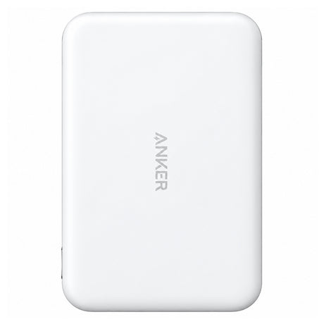Baterie externa Anker MagGo Slim (A1664H21), 10000mAh, Type-C, Qi2 15W, Alb