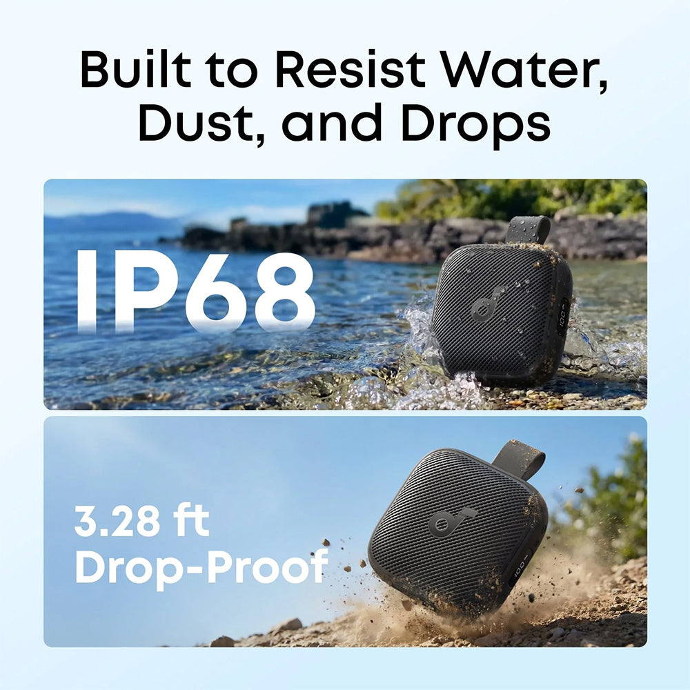 Boxa Anker Soundcore Boom Go 3i (D5103010), Bluetooth 6.0, IP68, 15W, Negru