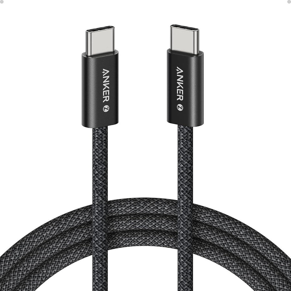 Cablu Anker Zolo (A8060H12), USB-C, 240W, 1.8m, Negru