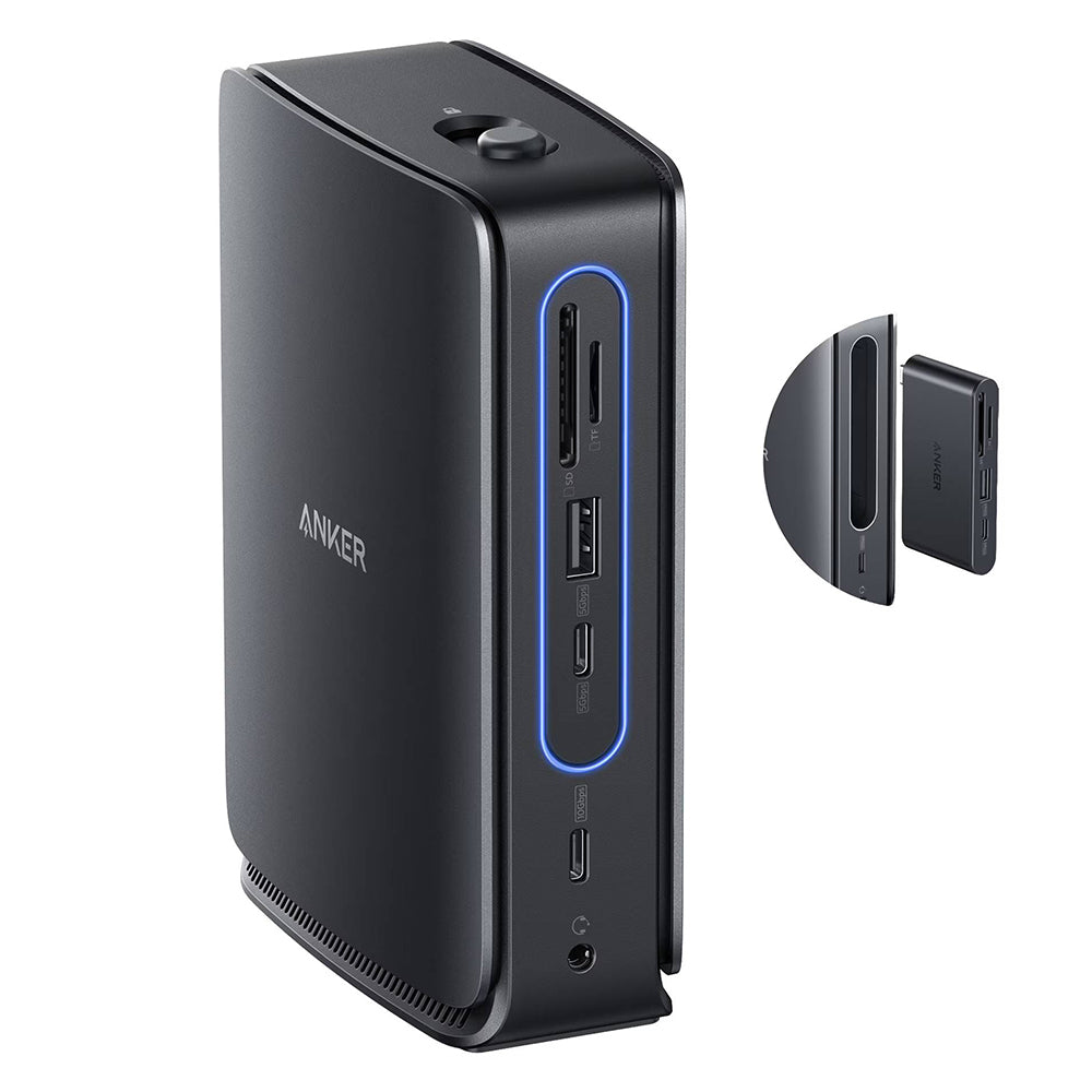 Hub Anker Nano (A83C3311), 13-in-1, 100W, Negru