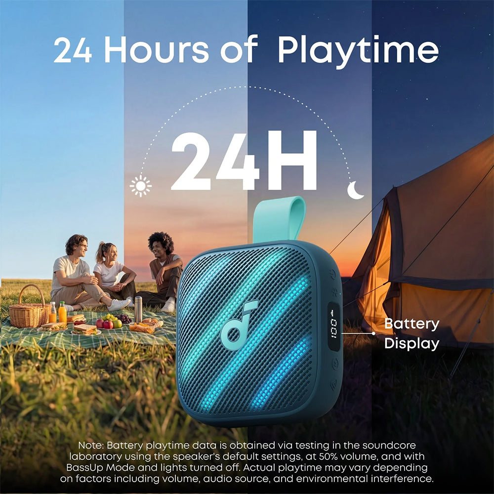 Boxa Anker Soundcore Boom Go 3i (D5103030), Bluetooth 6.0, 15W, Albastru