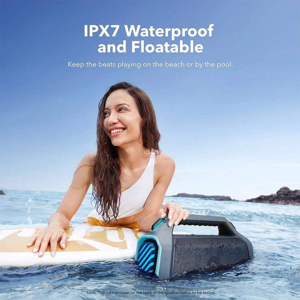 Boxa Anker SoundCore Boom 2 Plus (A3134032), 140W IPX7, Albastru