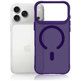 Husa de protectie 3mk Smoke MagCase compatibil cu iPhone 18 Pro Max / iPhone 17 Pro Max, Mov