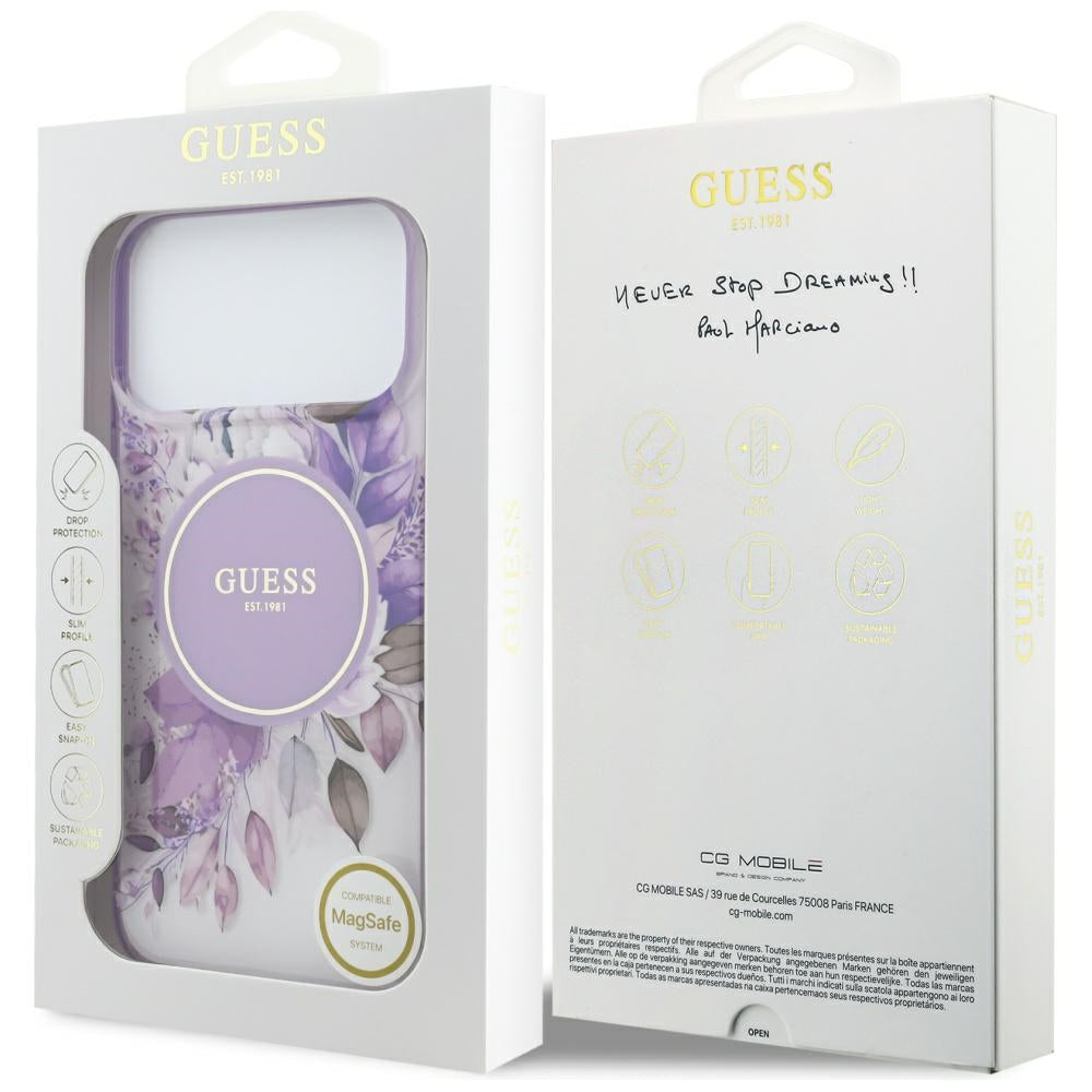 Husa de protectie Guess compatibil cu iPhone 17 Pro Max / iPhone 18 Pro Max, Mov