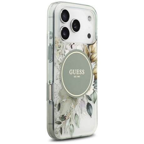 Husa de protectie Guess compatibil cu iPhone 18 Pro / iPhone 17 Pro, Verde