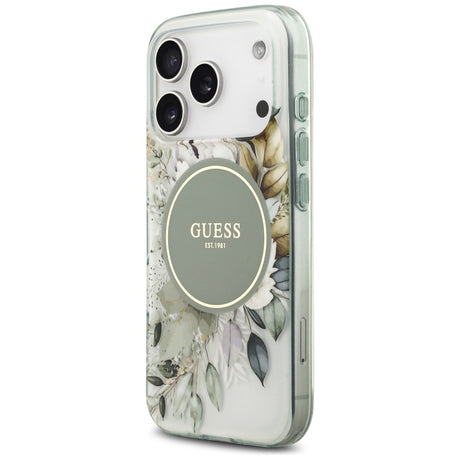Husa de protectie Guess compatibil cu iPhone 18 Pro / iPhone 17 Pro, Verde