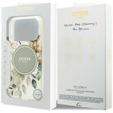 Husa de protectie Guess IML compatibil cu iPhone 18 Pro / iPhone 17 Pro, Verde