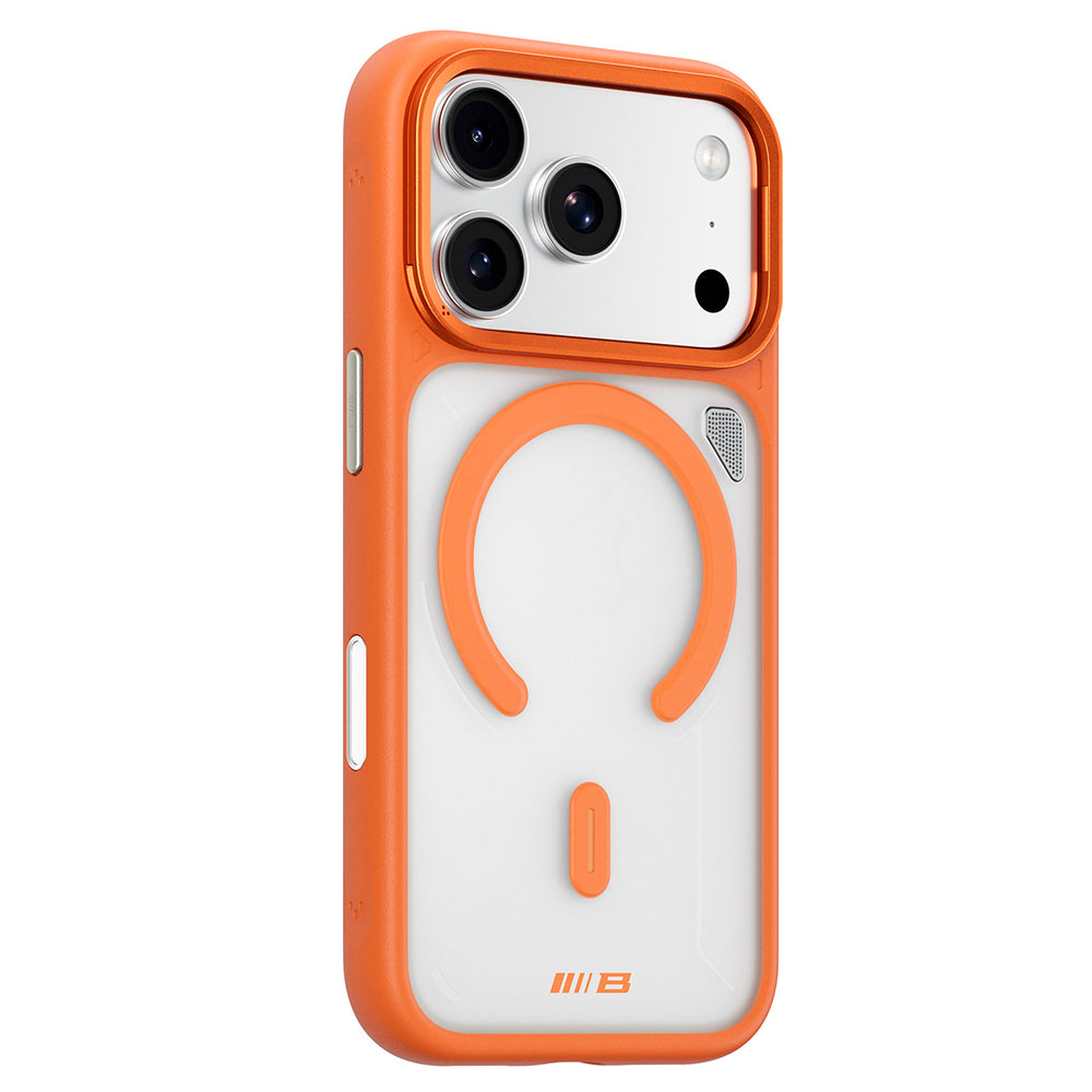 Husa de protectie Blueo compatibil cu iPhone 17 Pro / iPhone 18 Pro, Portocaliu