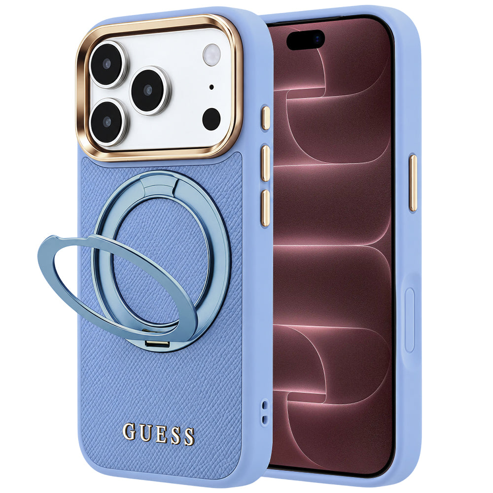 Husa de protectie Guess compatibil cu iPhone 17 Pro Max / iPhone 18 Pro Max, Albastru