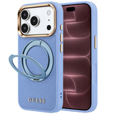 Husa de protectie Guess compatibil cu iPhone 17 Pro Max / iPhone 18 Pro Max, Albastru